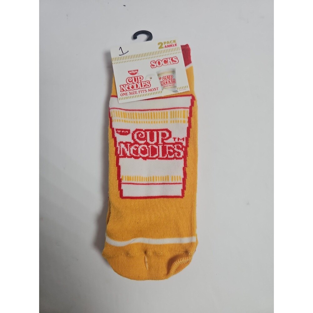 New 2 Pair Cup Noodles Socks